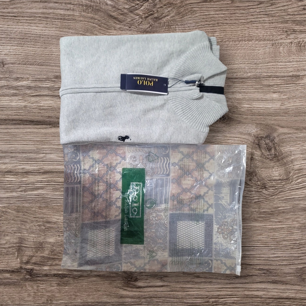 Polo by Ralph Lauren Light Gray Sweater